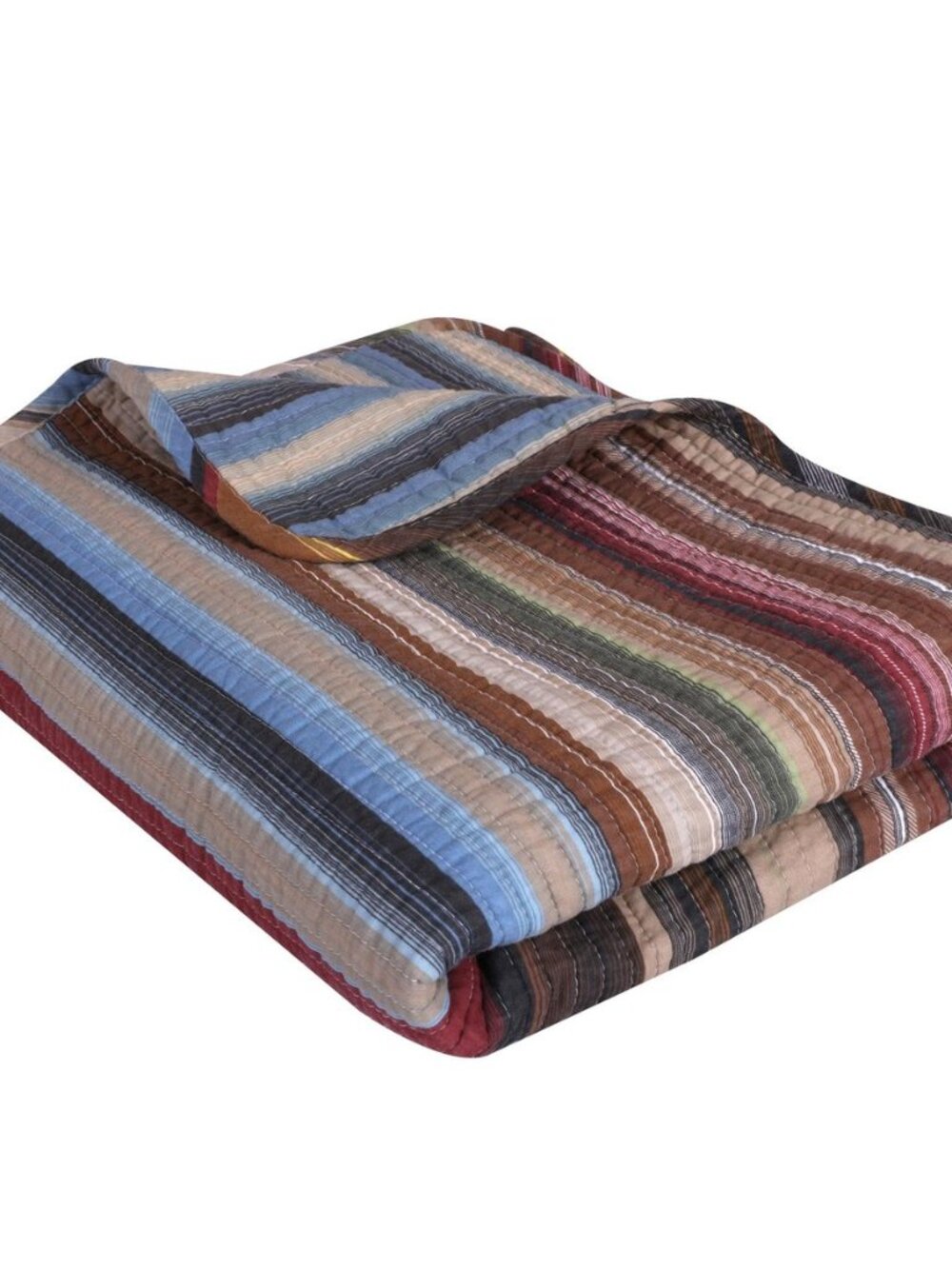 Greenland Home Durango 100% Cotton Reversible Throw Blanket, 50 x 60 inches